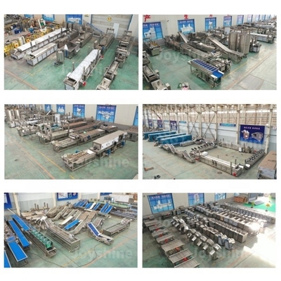 500kg per Hour Full Automatic Frozen French Fries Making Machine Production Line 8*8mm Size 38KW